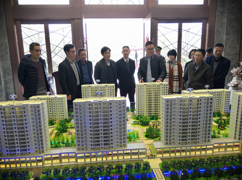 施祖法調(diào)研松陽美林&middot;南城壹號項目
