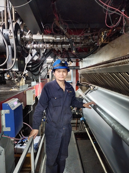 三十年如一日守護薄膜生產(chǎn) &mdash;&mdash;新光公司包材車間班長姜良歸