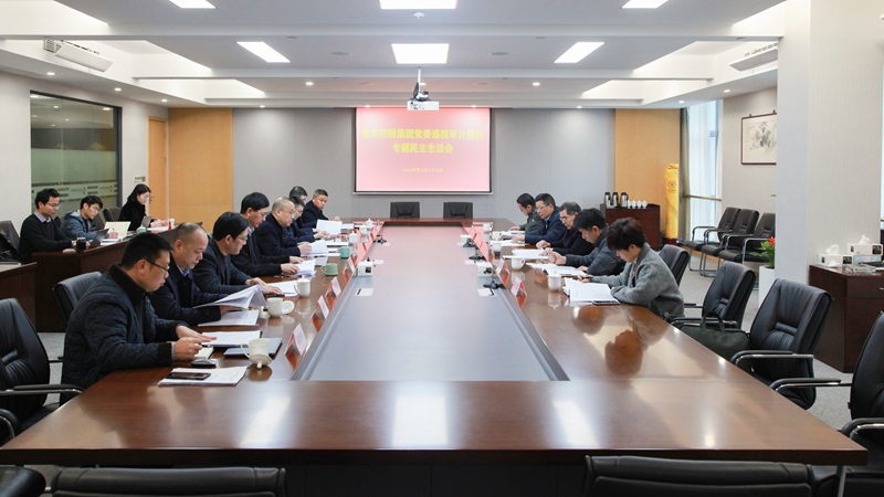 集團(tuán)黨委召開(kāi)巡視審計(jì)整改專題民主生活會(huì)