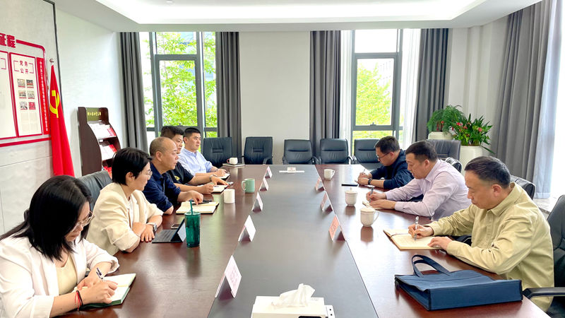 杭州市發(fā)改委黨組成員、二級(jí)巡視員馬佩龍到浙江農(nóng)合調(diào)研