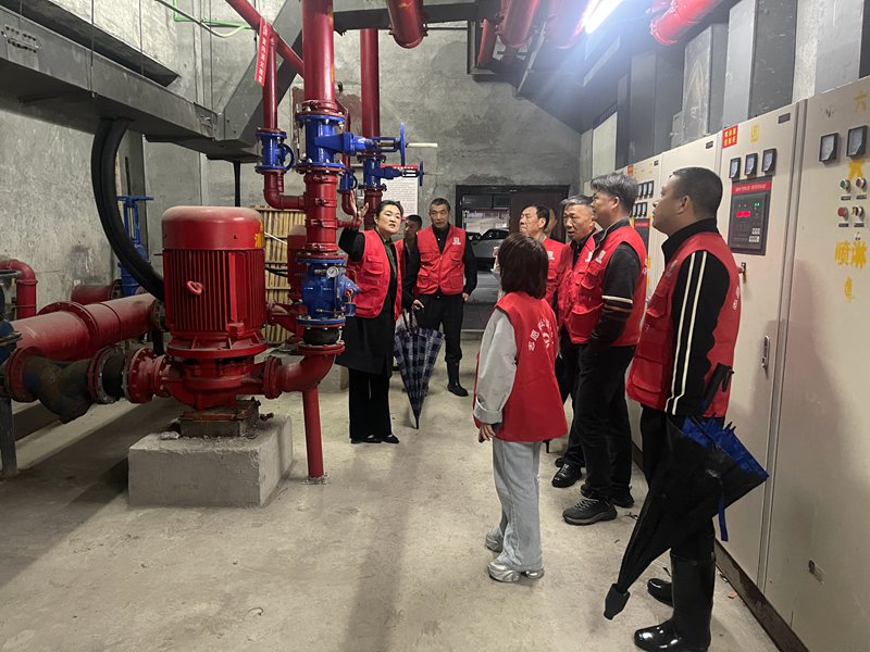浦江農批市場開展安全檢查與衛生秩序維護專項行動