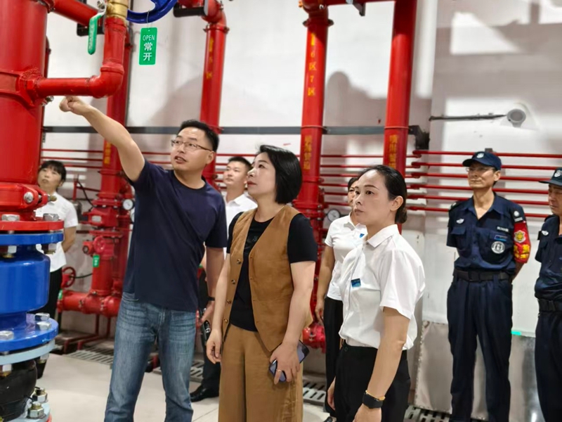 衢州華都聯合華悅物業開展消防防汛專項大檢查