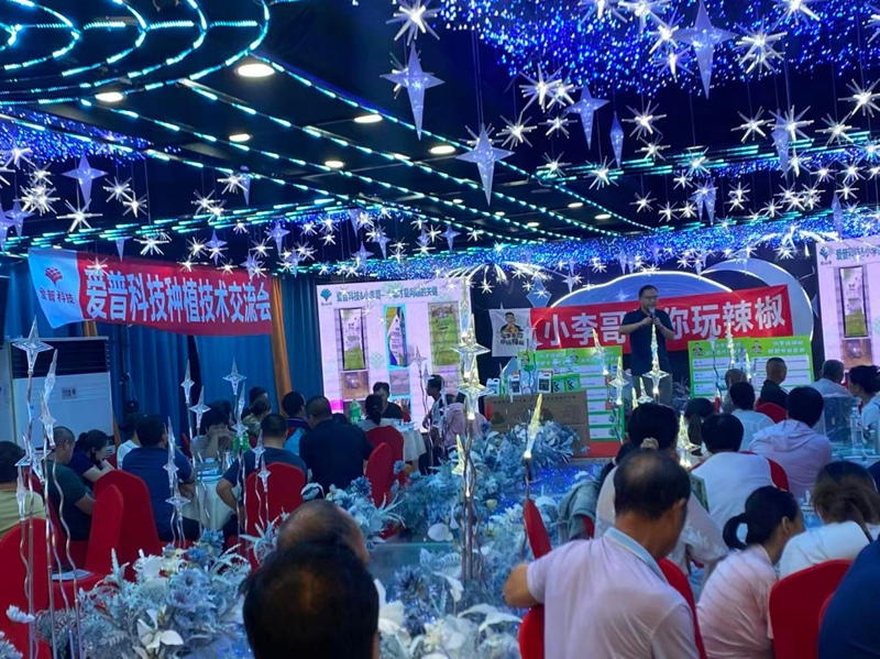 愛普科技聯合網紅新農人探索辣椒種植培訓新模式